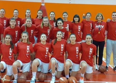 U Zagrebu se priprema ženska kadetska reprezentacija. Ovo su cure koje nose dres Hrvatske