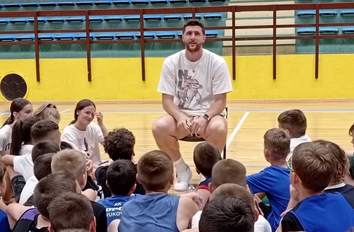 Jusuf Nurkić organizirao košarkaški kamp u Vukovaru: Želja mi je bila doći...