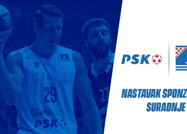 PSK ostaje uz KK Zadar s posebnim bonusima za iznimne rezultate prve momčadi