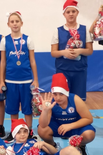 Srebrni Božić malih košarkaša KK Pakoštane