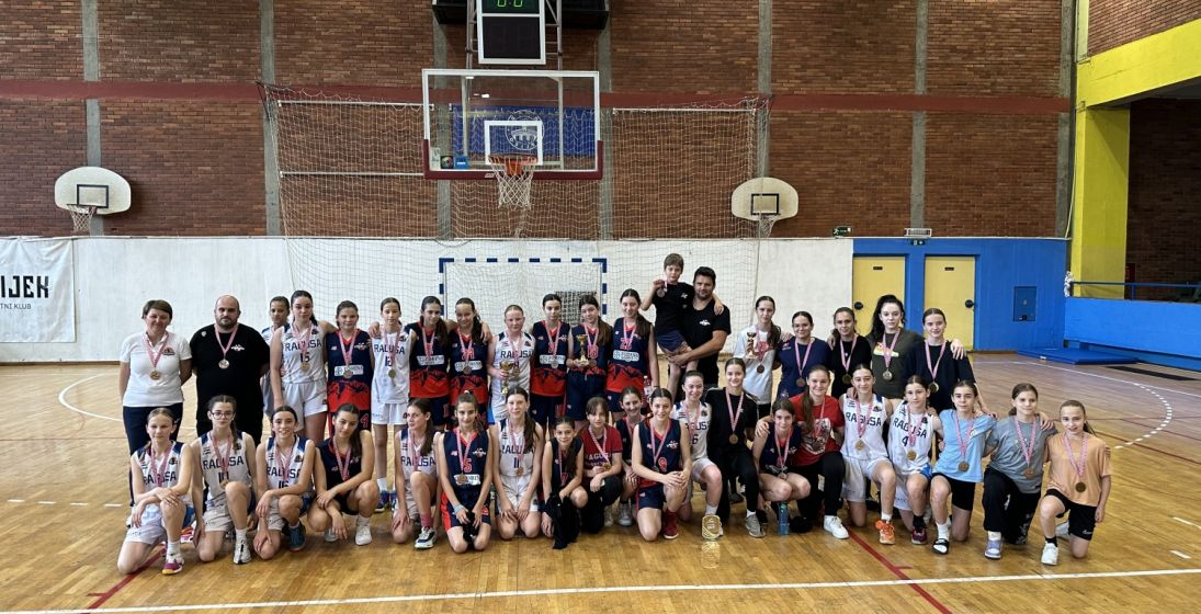 Završni turnir PH za djevojčice U13: Ragusa prvak, Dugopolju srebro