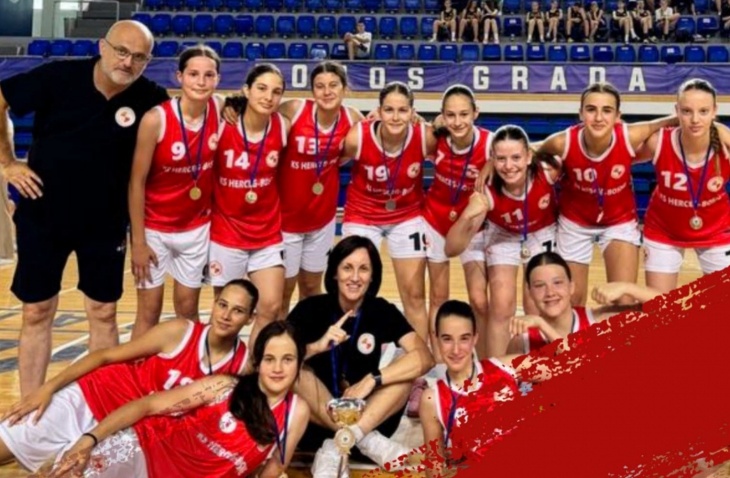 Mlade košarkašice U14 selekcije KS Herceg Bosne osvojile Adriatic cup