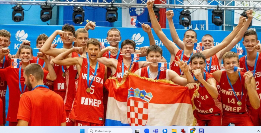 Hrvatska  U14 reprezentacija osvojila Slovenia Ball