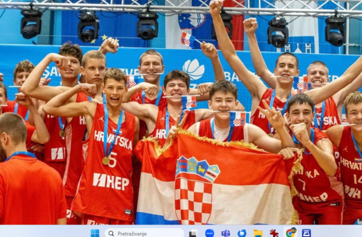 Hrvatska  U14 reprezentacija osvojila Slovenia Ball