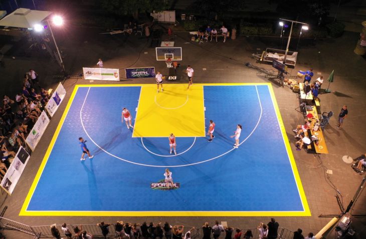 Sportakl 3x3 Gospić 2025. - Druga po redu 3x3 ženska košarka u Hrvatskoj uz 'noćnu košarku'