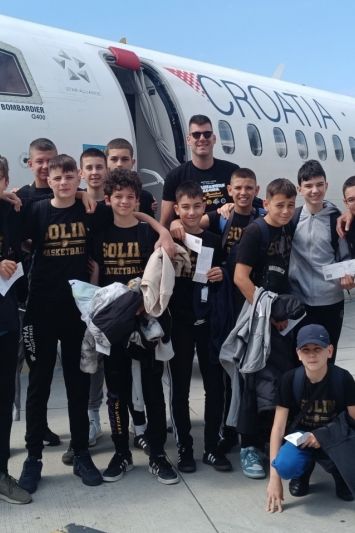 Košarkaški klub Solin – Mali Solinjani u velikom avionu!