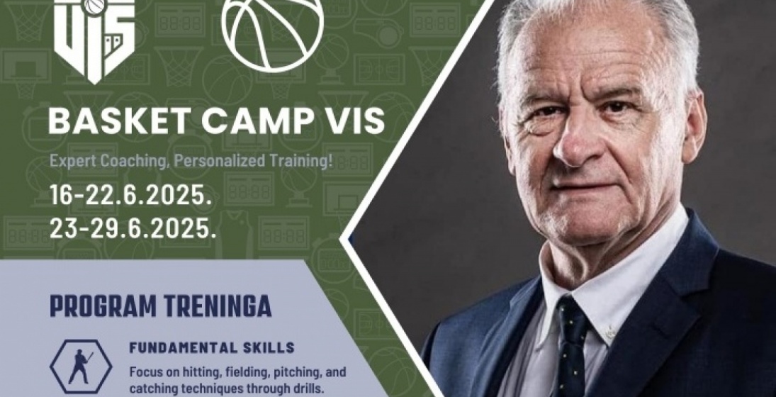 Hrvatska je dobila novi košarkaški kamp - Basket kamp Vis