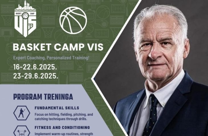 Hrvatska je dobila novi košarkaški kamp - Basket kamp Vis
