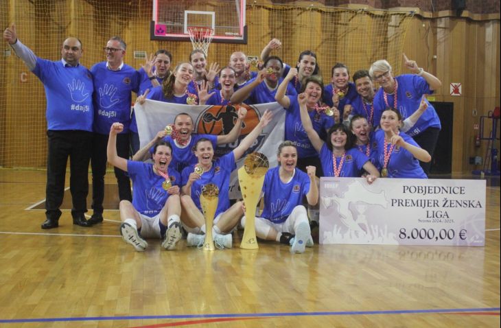 Nevena Vučković 'nemogućom' tricom donijela peti uzastopni naslov Ragusi