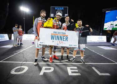 Talijanska ekipa Bologna Campas osvojila prvi turnir na ovogodišnjem PRO 3x3 Touru i put u Madrid