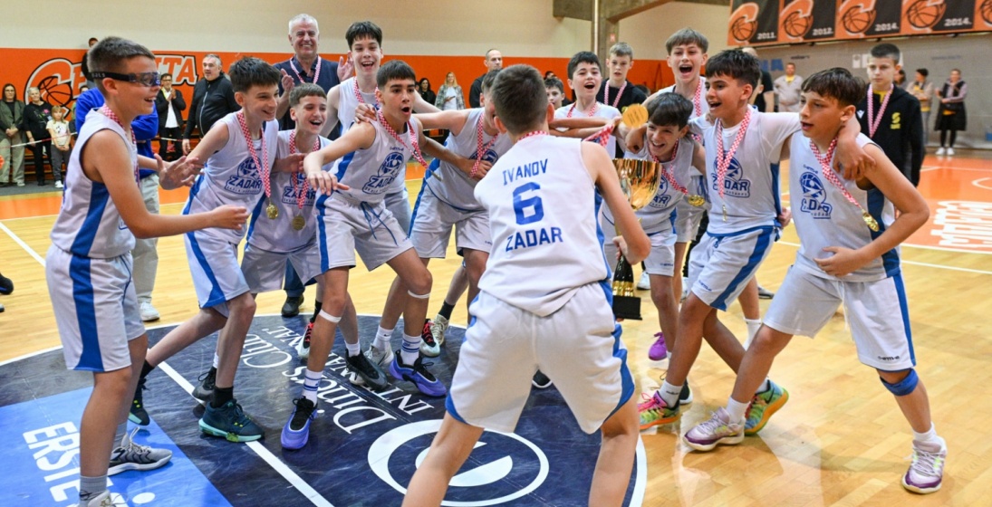 FOTO: U13 Škola košarke Zadar prvak, Vito Ivanov MVP