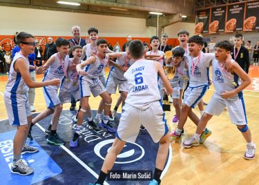 FOTO: U13 Škola košarke Zadar prvak, Vito Ivanov MVP