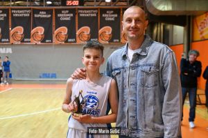 FOTO: U13 Škola košarke Zadar prvak, Vito Ivanov MVP