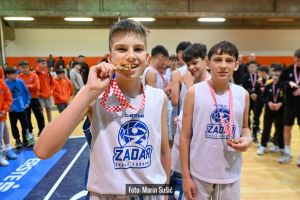 FOTO: U13 Škola košarke Zadar prvak, Vito Ivanov MVP