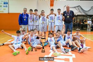 FOTO: U13 Škola košarke Zadar prvak, Vito Ivanov MVP