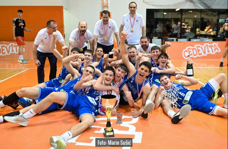 FOTO: Zadar preko Cedevite Junior do naslova prvaka, Mirčeta MVP