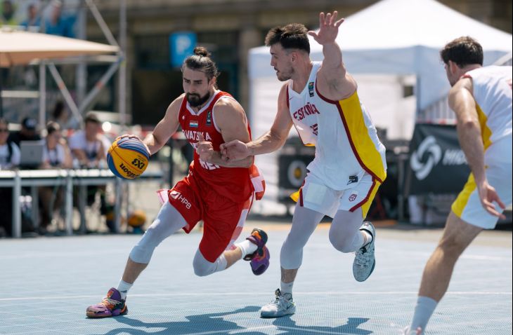 Hrvatska 3x3 muška reprezentacija preko Španjolske i Grčke stigla do četvrtfinala kvalifikacija za EP
