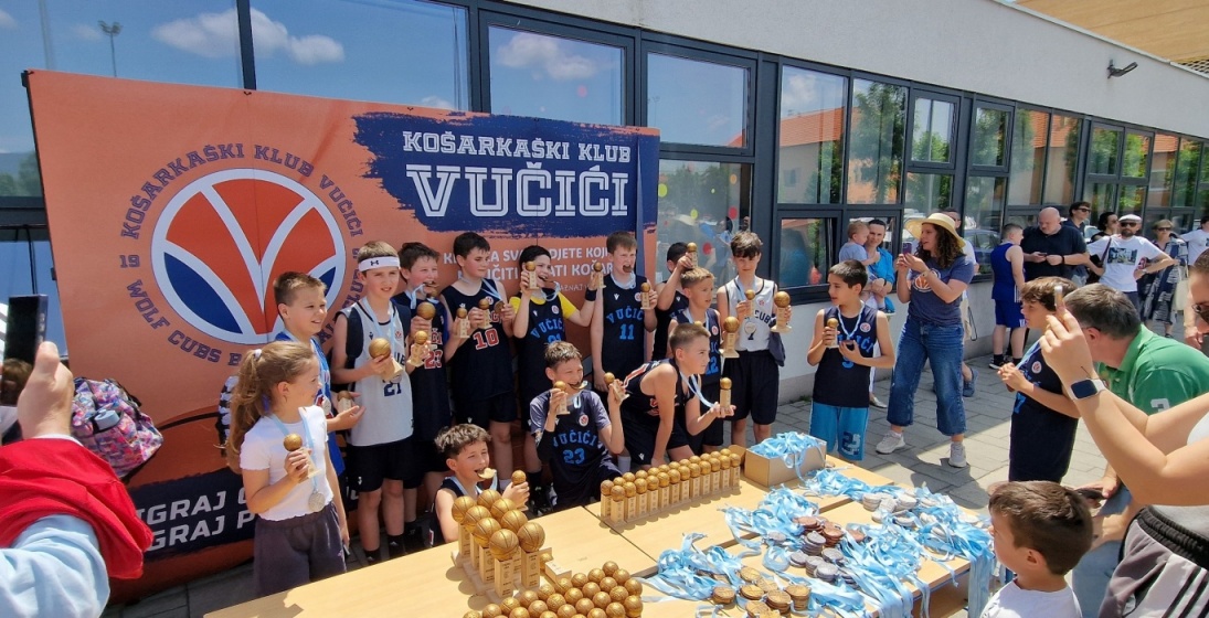 Završilo 29. izdanje Cibona lige, klupske lige KK Vučići: Slavlje igre, prijateljstva i uspjeha