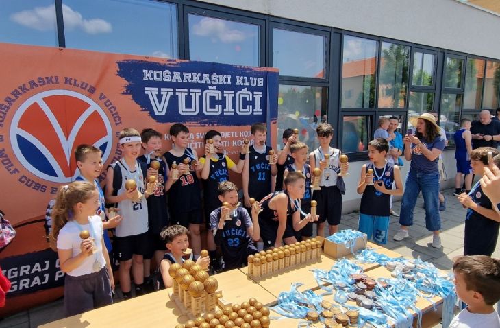Završilo 29. izdanje Cibona lige, klupske lige KK Vučići: Slavlje igre, prijateljstva i uspjeha