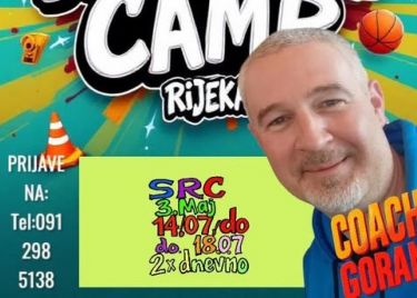 Uz tradicionalni košarkaški kamp za mlađe uzraste Košarkaški savez grada Rijeke ima i veliku novost!