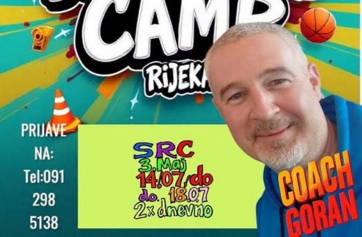 Uz tradicionalni košarkaški kamp za mlađe uzraste Košarkaški savez grada Rijeke ima i veliku novost!