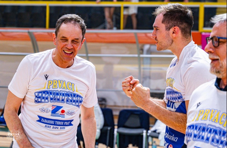 Svi zadarski trofeji i treneri koji su ih osvojili, od 23 Danijel Jusup ih potpisuje više od trećine