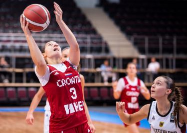 Juniorke poražene od Njemačke, u nedjelju s Litvom za A diviziju
