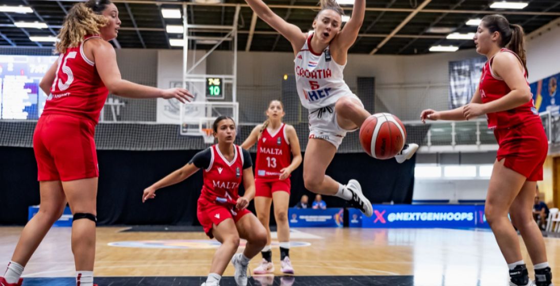 Hrvatska pomela Maltu, u trećoj četvrtini Hrvatice primile samo dva poena