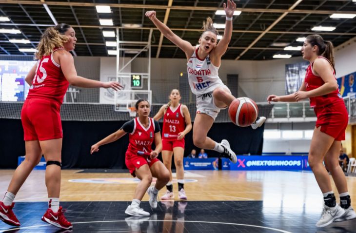 Hrvatska pomela Maltu, u trećoj četvrtini Hrvatice primile samo dva poena