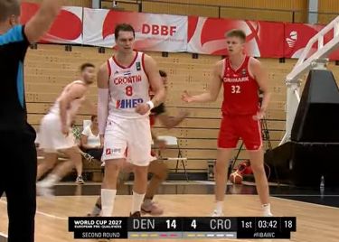 Hezonja je osjetio bol i rano napustio igru, Hrvatska bez njega u drami slavila protiv Danske