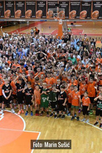 KK Cedevita Junior: Krenuli upisi u novu sezonu Škole košarke