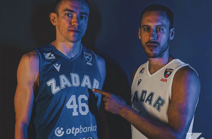 Novi dresovi KK Zadar: Retro poveznica sa slavnom poviješću