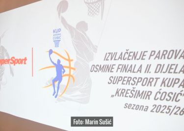SuperSport Kup Krešimir Ćosić: Tko se sastaje u osmini finala, kada se utakmice igraju, koji je termin Final Eighta...
