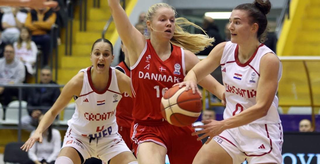 Hrvatice 'potonule' u zadnjoj četvrtini i izgubile od Danske