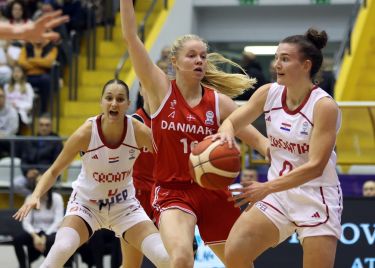 Hrvatice 'potonule' u zadnjoj četvrtini i izgubile od Danske