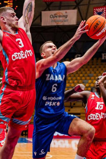 Zadar 'potopio' Cedevitu Junior, Krševan Klarica prvo ime utakmice