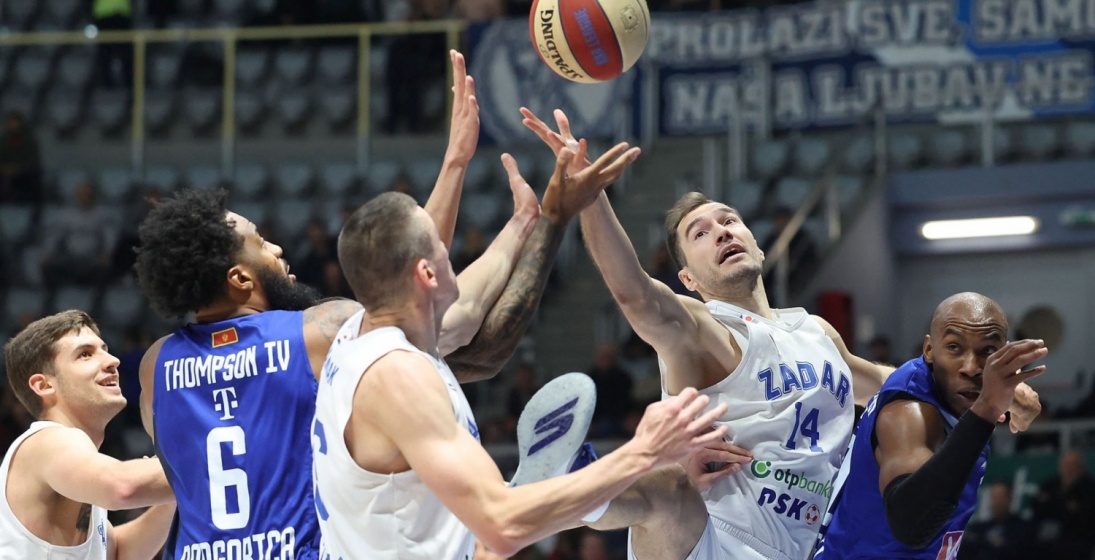 Igrači Zadra dali su sve od sebe, ali nije to bila večer u kojoj se može srušiti Budućnost