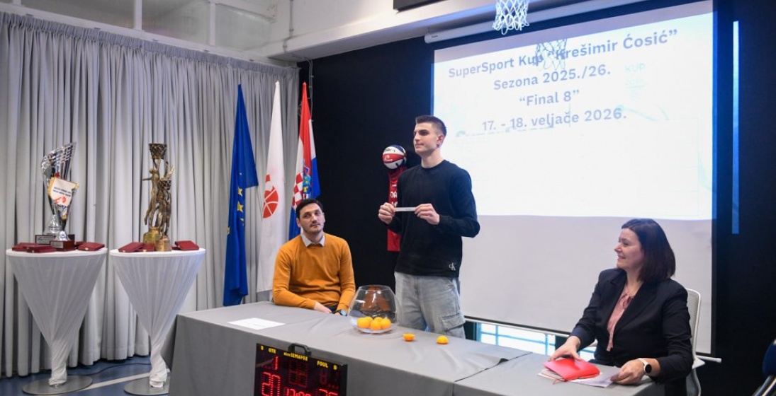 Izvučeni parovi završnica kupova, Zadar i Dinamo jedini premijerligaški par