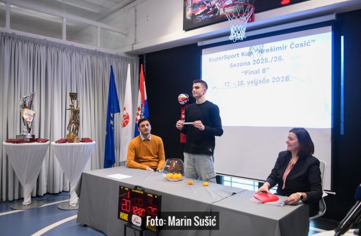 Izvučeni parovi završnica kupova, Zadar i Dinamo jedini premijerligaški par