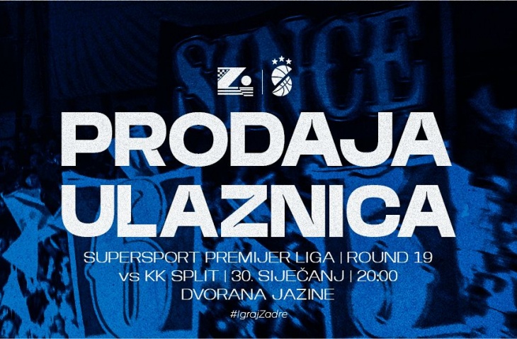 Evo kada i kako do ulaznica za derbi u Jazinama Zadar - Split