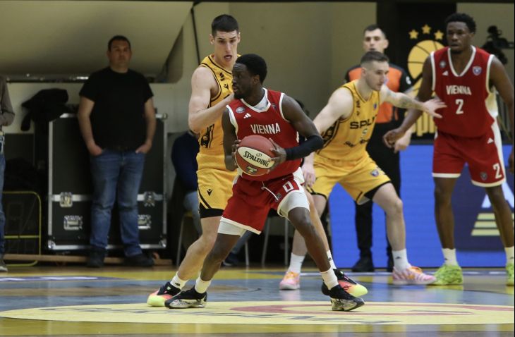 Kakvo poniranje Splita na Gripama! Od +19 do debakla, Vienna zadnju četvrtinu dobila 32:7