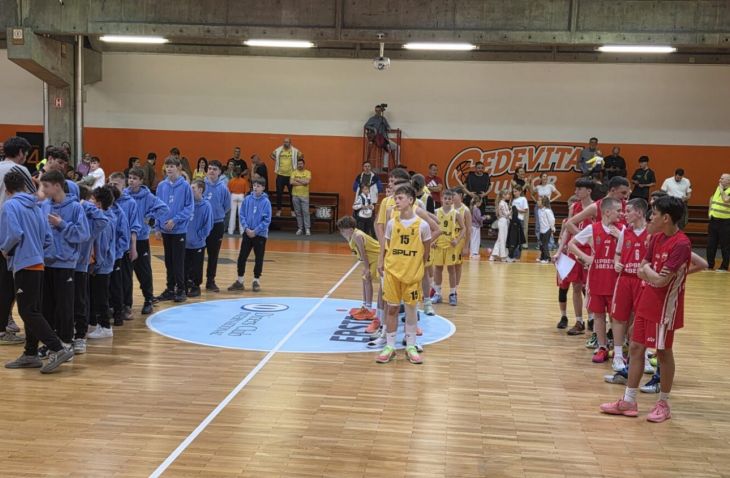 Neka ovaj video obiđe svijet, ovo je više od košarke: splitska i beogradska djeca u zajedničkom slavlju