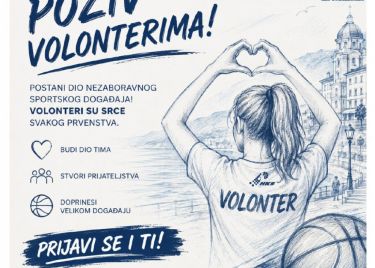 Poziv volonterima: Budi dio europske košarkaške priče u Rijeci i Opatiji!