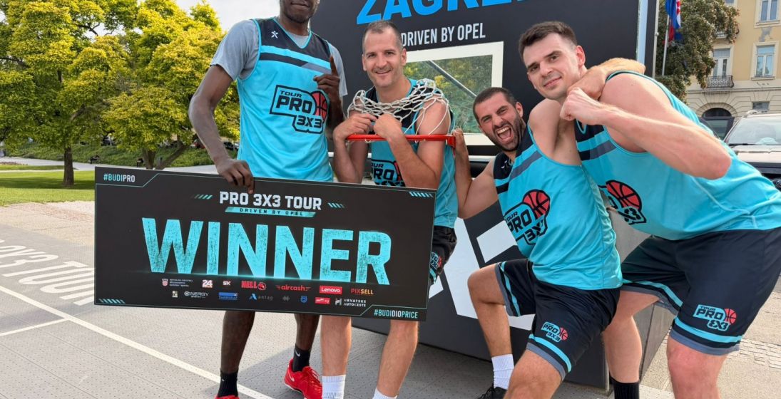 Radnik Križevci srušio mađarsku reprezentaciju, osvojio PRO 3x3 Tour u Zagrebu i izborio Bilbao Quest