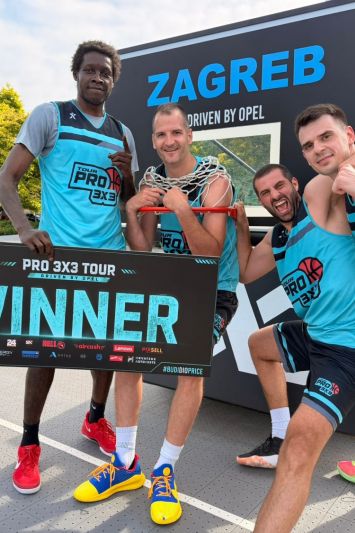 Radnik Križevci srušio mađarsku reprezentaciju, osvojio PRO 3x3 Tour u Zagrebu i izborio Bilbao Quest