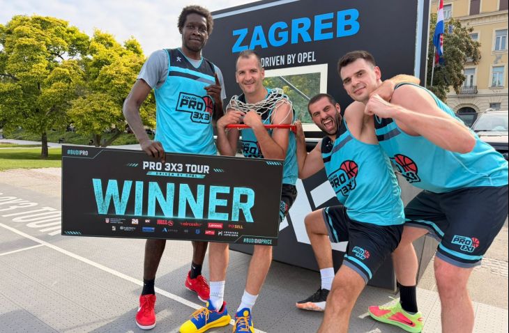 Radnik Križevci srušio mađarsku reprezentaciju, osvojio PRO 3x3 Tour u Zagrebu i izborio Bilbao Quest