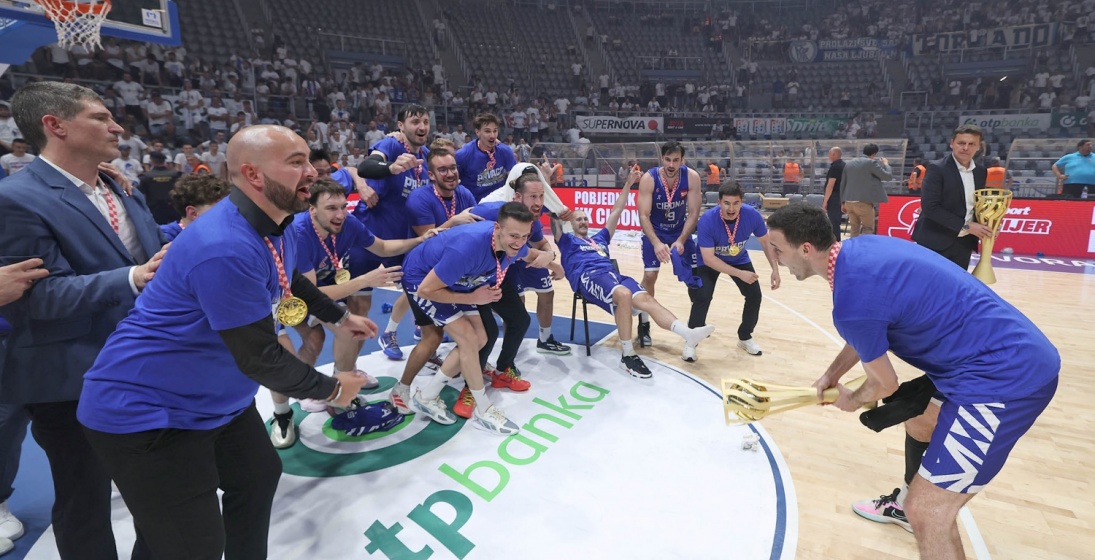 Cibona je opet prvak Hrvatske!