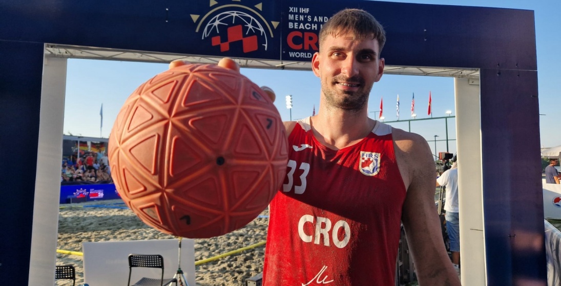 Košarkaš koji je Hrvatskoj umalo donio medalju u rukometu na pijesku - Patrik Jambrović