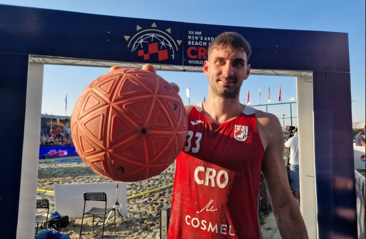 Košarkaš koji je Hrvatskoj umalo donio medalju u rukometu na pijesku - Patrik Jambrović