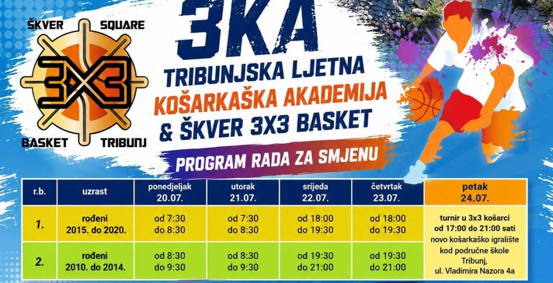 Ponediljak je, vrime je za Lito od košarke - donosimo raspored prvog tjedna